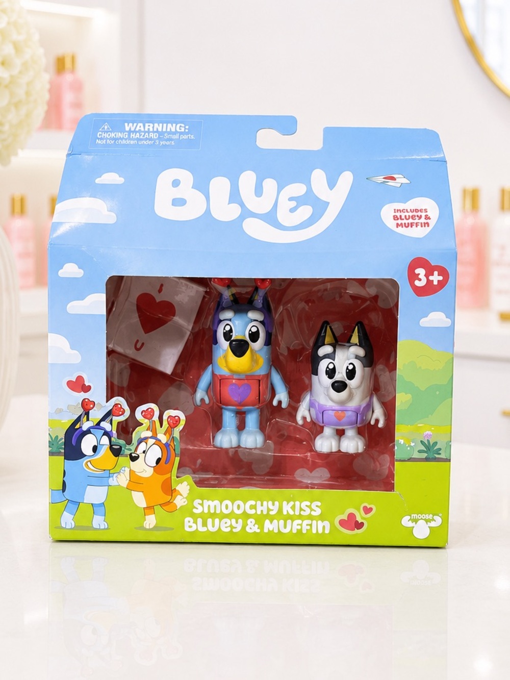 Bluey Smoochykiss Figurine Set
